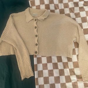 Urban Outfitters Collared Cardigan